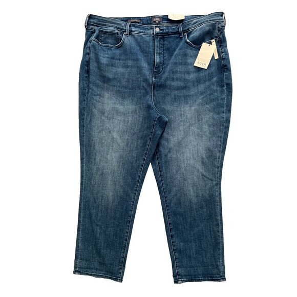 NYDJ Margot Girlfriend Denim Jeans In Caliente ( 22W ) - Picture 2 of 3